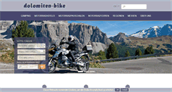 Desktop Screenshot of dolomiten-bike.com